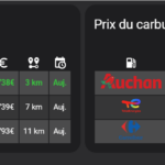 Prix des carburants sur Home assistant