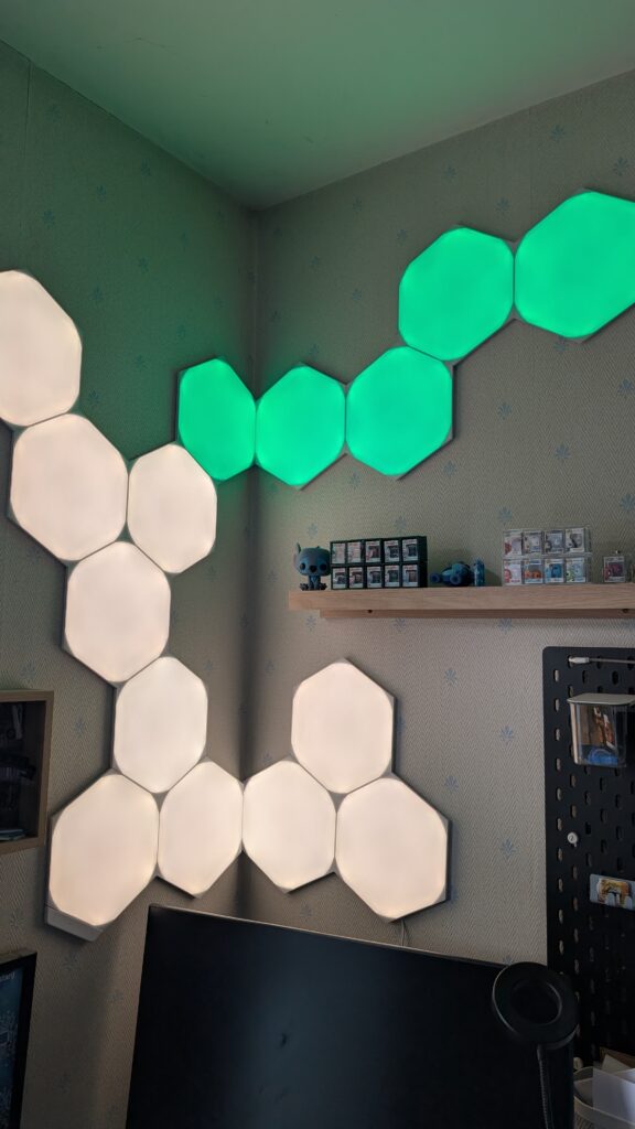 Mes panneaux Nanoleaf deviennent une interface Home Assistant